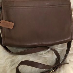 Vintage beautiful leather Coach bag